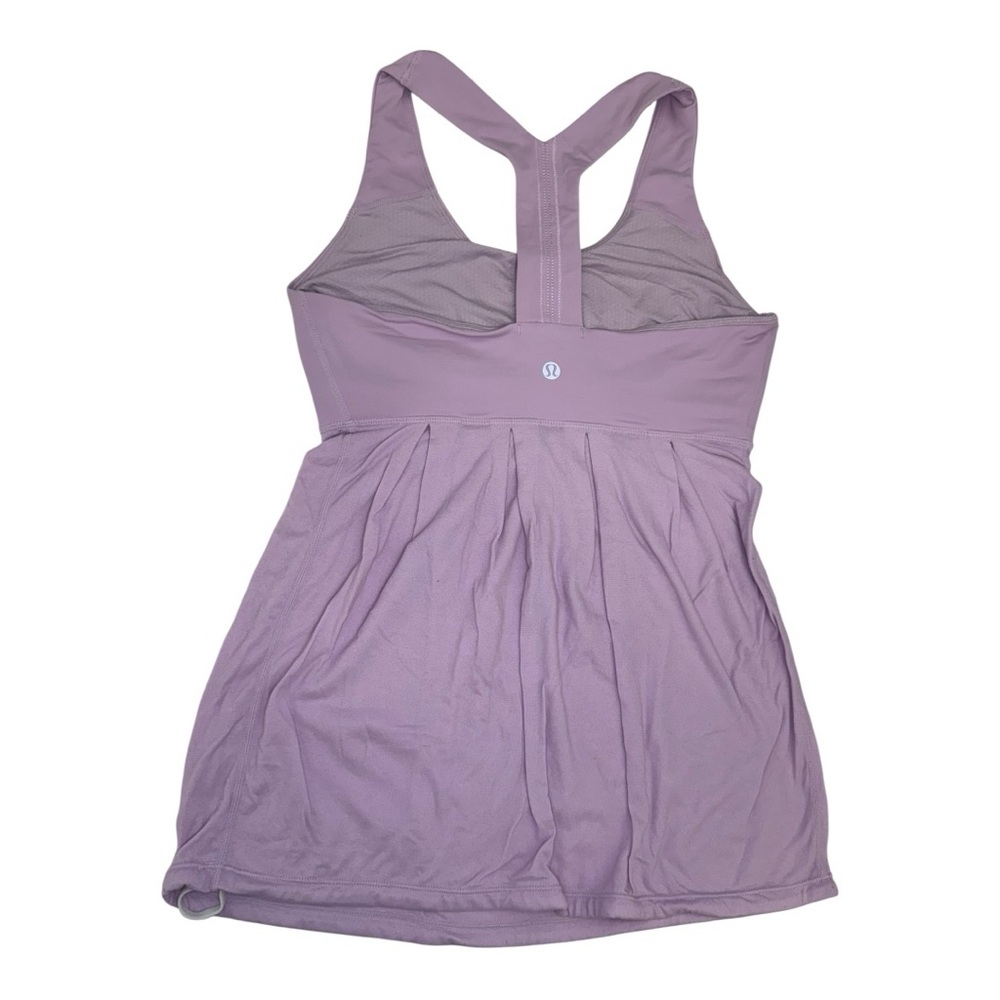 💜Lululemon Light Purple Built-In Bra Dress Sz. 6 - Picture 6 of 6